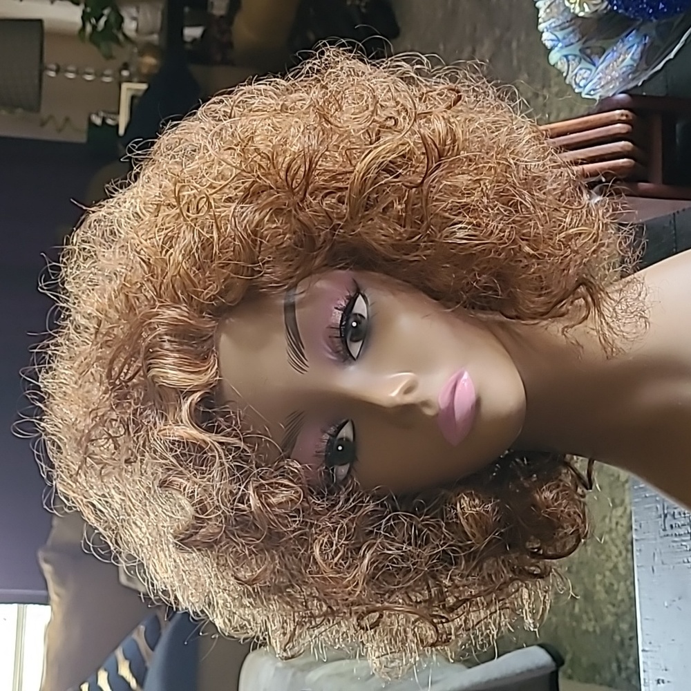 Lace front synthetic wig